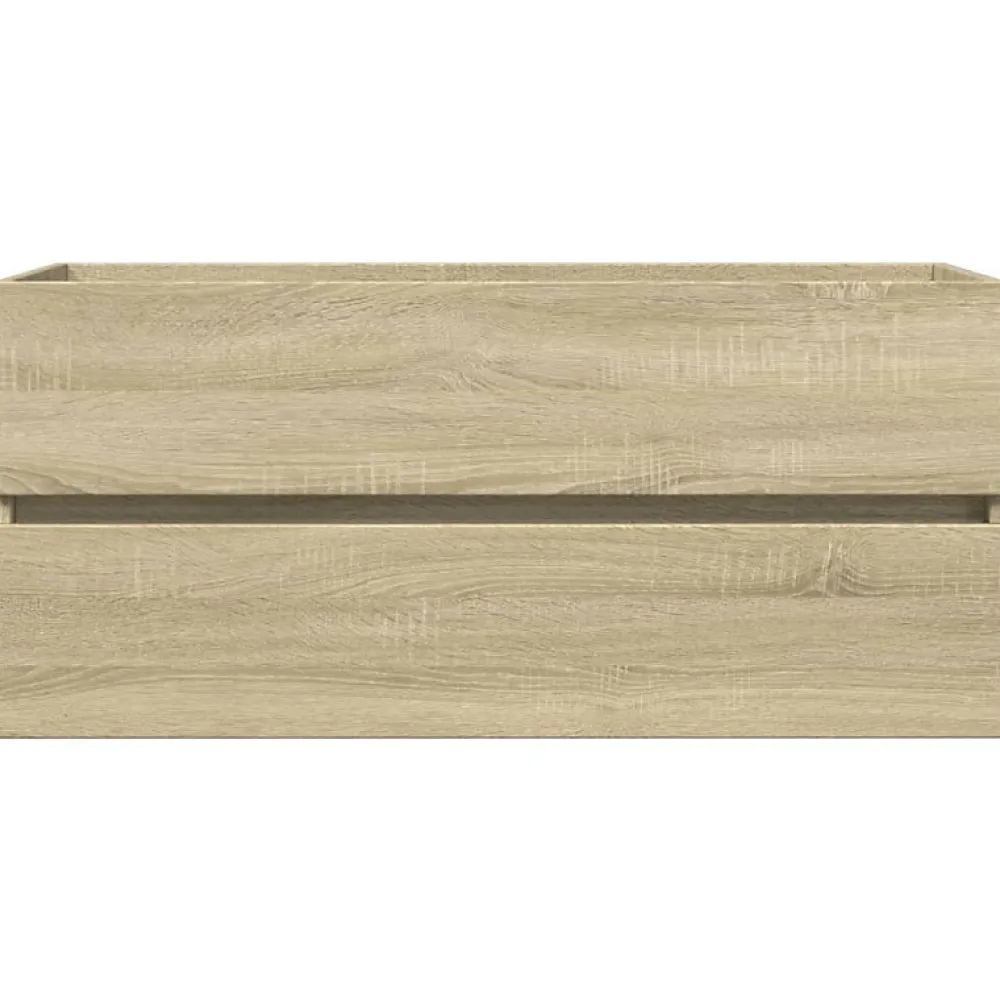 Vidaxl Armoire de lavabo de salle de bain chêne sonoma 100x38,5x45 cm