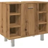 Vidaxl Armoire de salle de bain chêne artisanal 60x32x53,5 cm