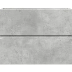 Meuble Wc|Vidaxl Armoire de salle de bain gris béton bois d'ingénierie