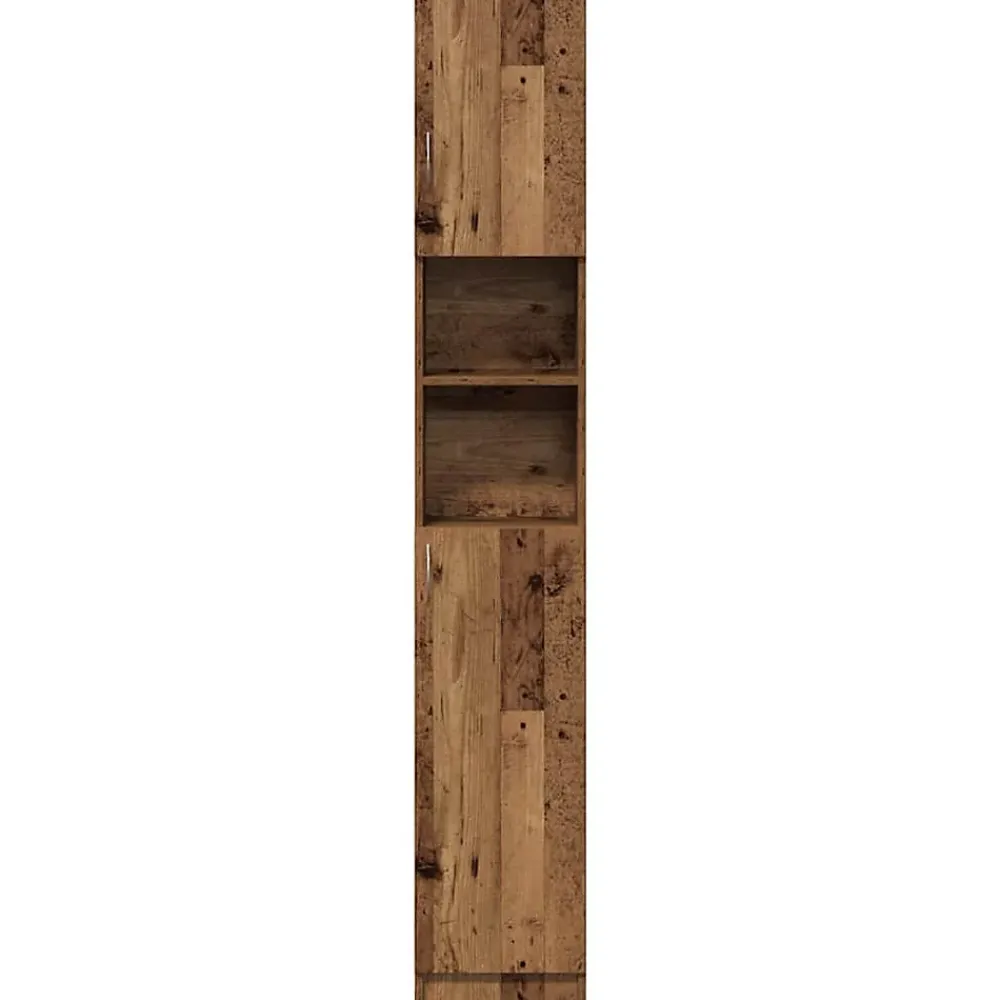 Meuble Wc|Vidaxl Armoire de salle de bain vieux bois bois d'ingénierie