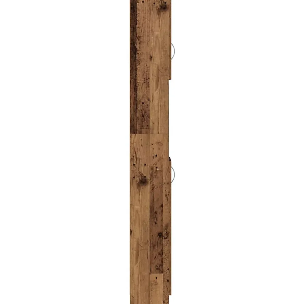 Meuble Wc|Vidaxl Armoire de salle de bain vieux bois bois d'ingénierie