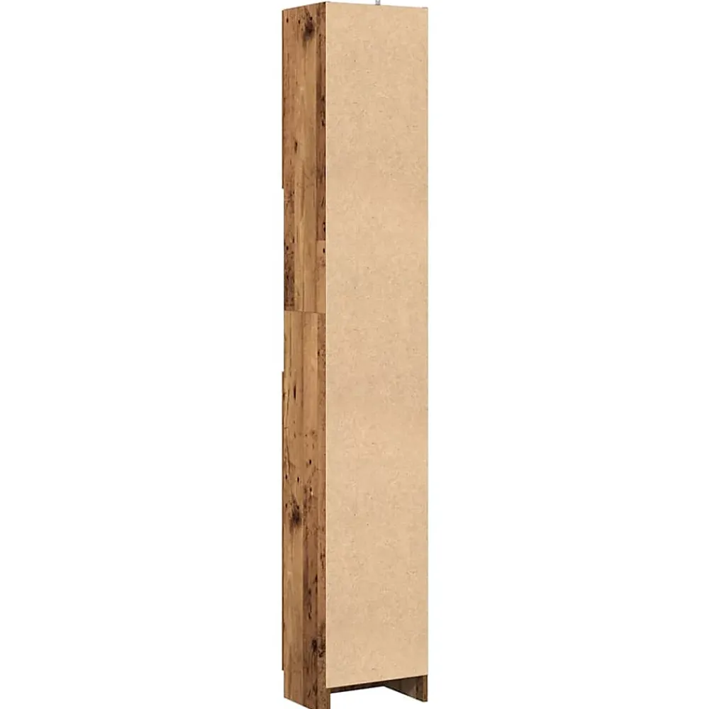 Meuble Wc|Vidaxl Armoire de salle de bain vieux bois bois d'ingénierie