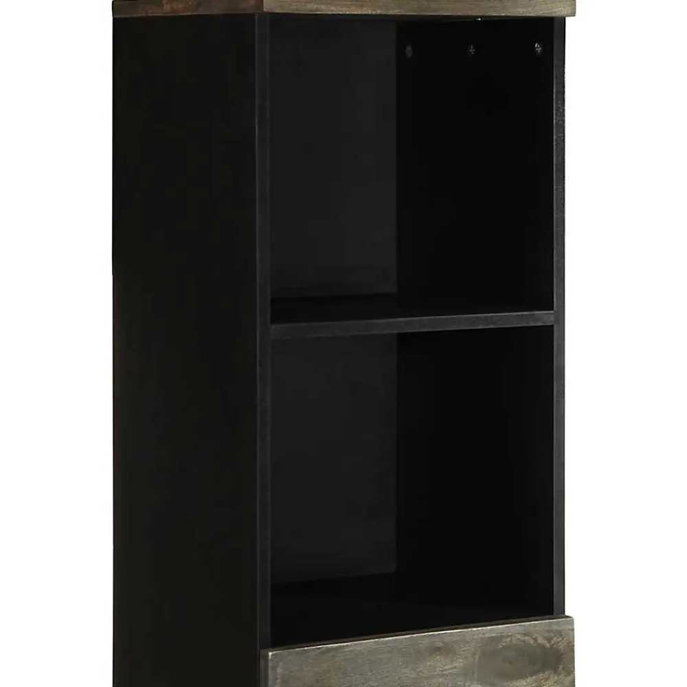 Meuble Wc|Vidaxl Armoire de salle de bain 38x33x160 cm bois massif de manguier