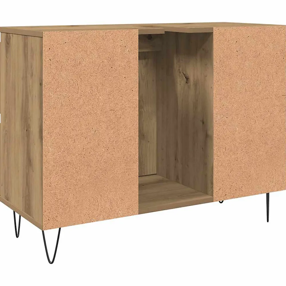 Vidaxl Armoire de salle de bain chêne artisanal bois d'ingénierie
