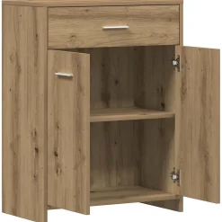 Meuble Wc|Vidaxl Armoire de salle de bain chêne artisanal 60x33x80 cm