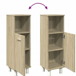 Vidaxl Armoire de salle de bain chêne sonoma 30,5x30x95 cm