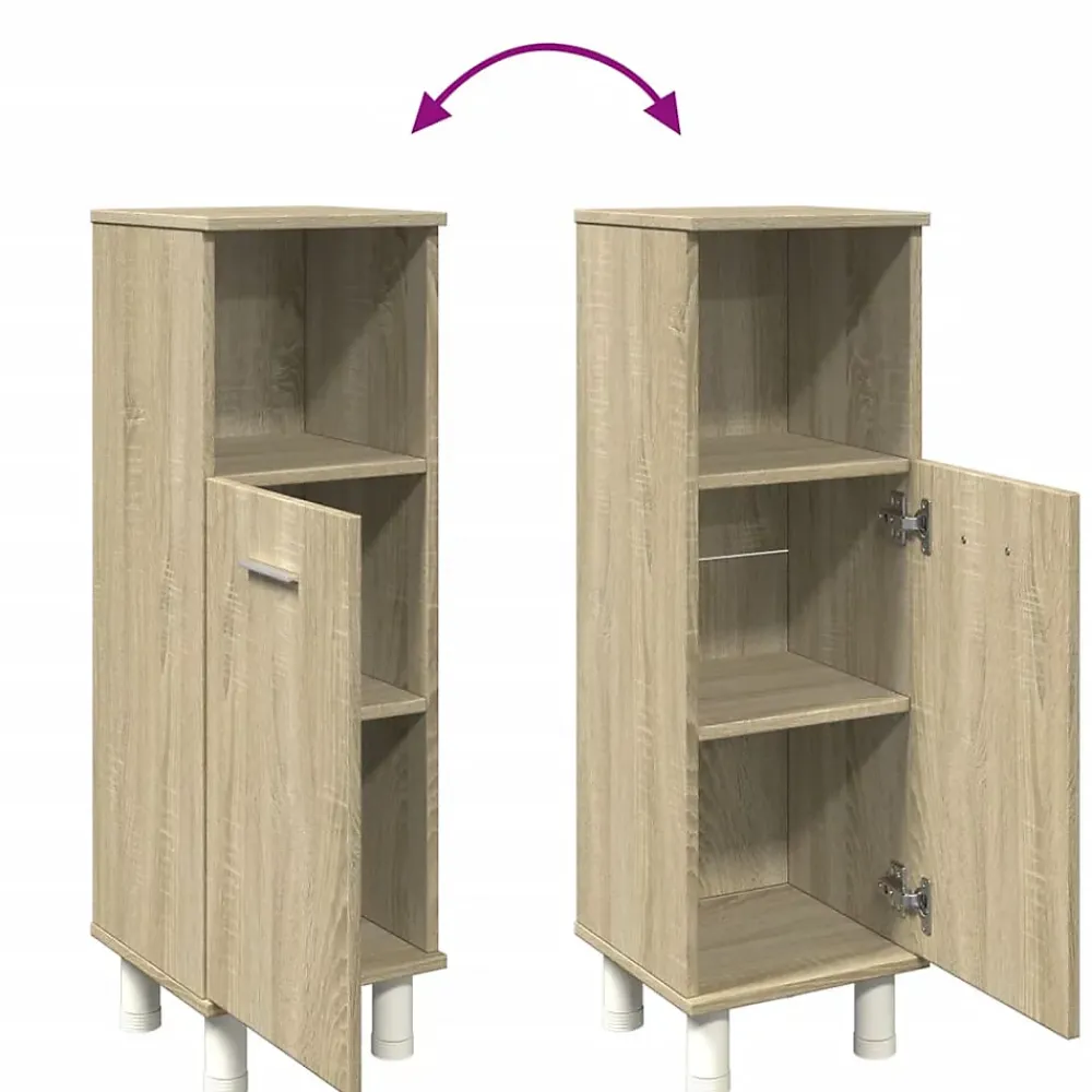 Vidaxl Armoire de salle de bain chêne sonoma 30,5x30x95 cm