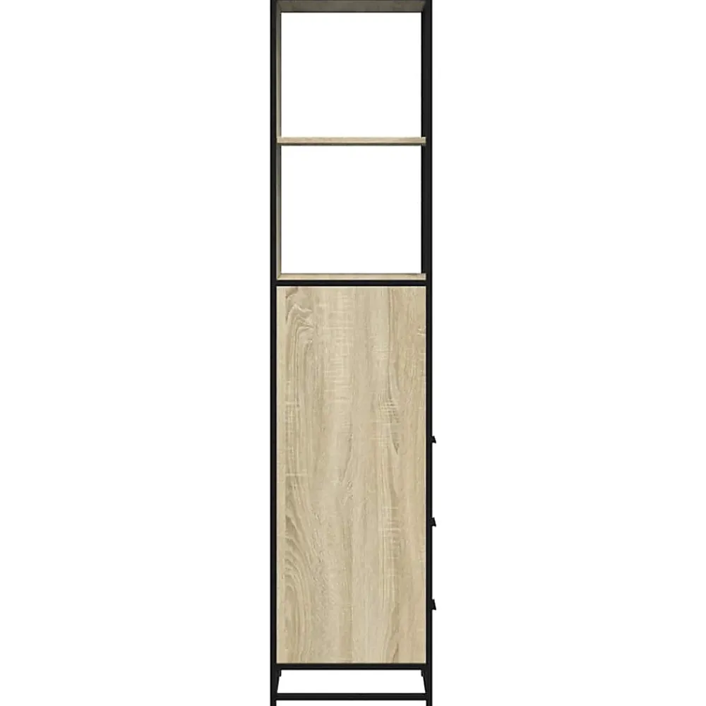 Vidaxl Armoire de salle de bain chêne sonoma 35x37,5x166 cm