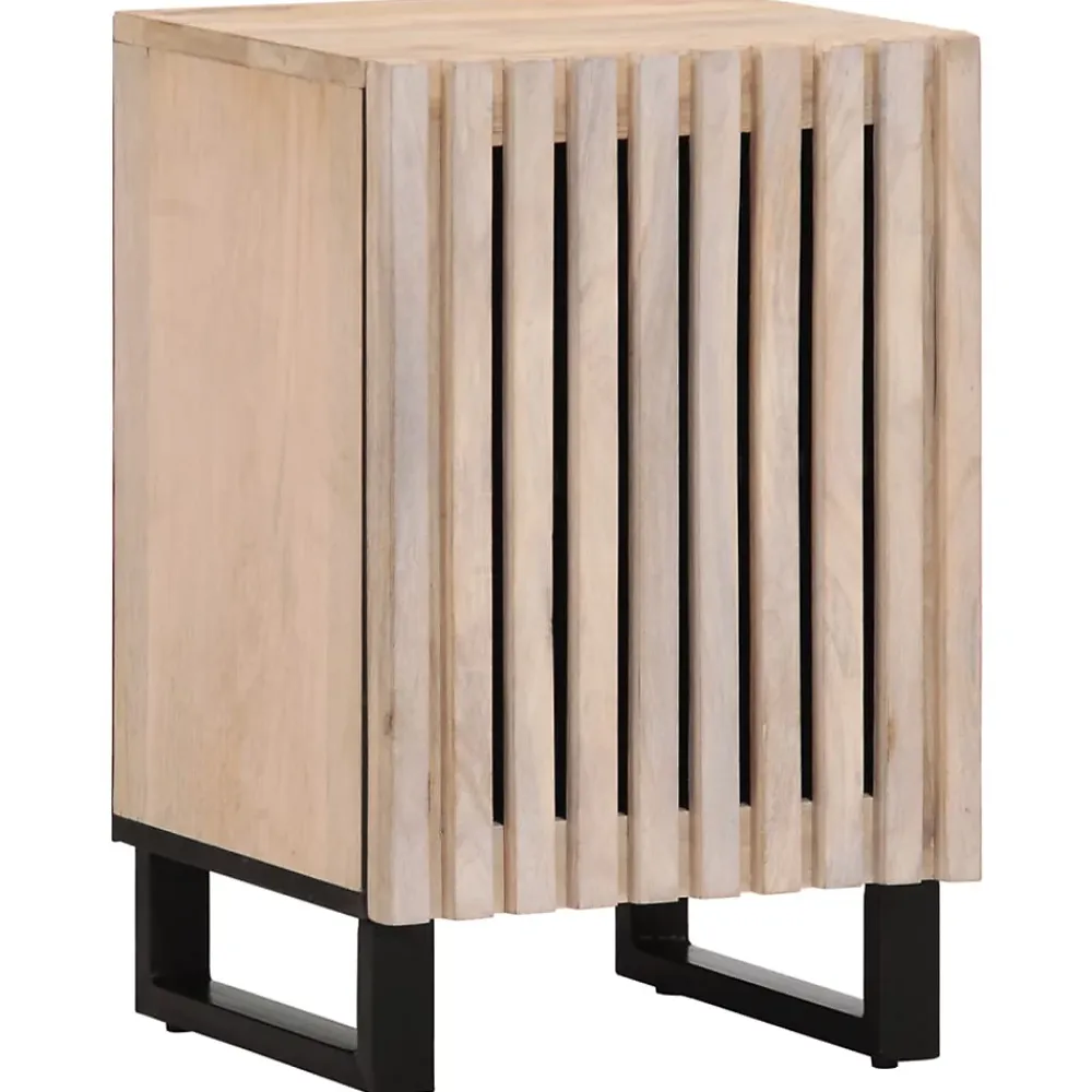 Meuble Wc|Vidaxl Armoire de salle de bain 38x34x58 cm bois massif de manguier