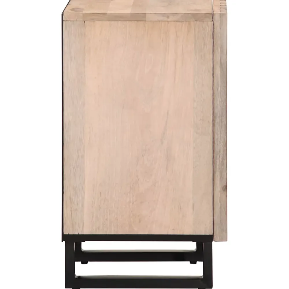 Meuble Wc|Vidaxl Armoire de salle de bain 38x34x58 cm bois massif de manguier