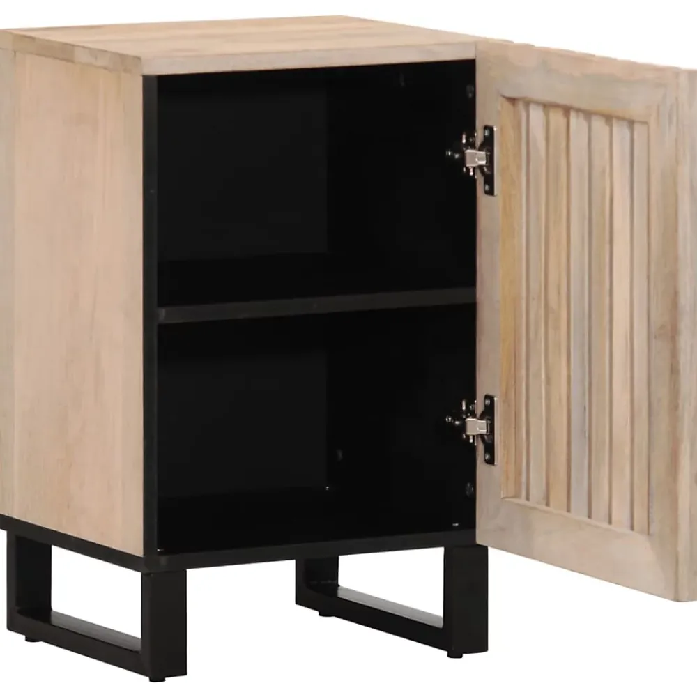 Meuble Wc|Vidaxl Armoire de salle de bain 38x34x58 cm bois massif de manguier