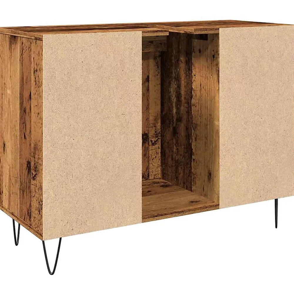 Vidaxl Armoire de salle de bain vieux bois 80x33x60 cm bois ingénierie