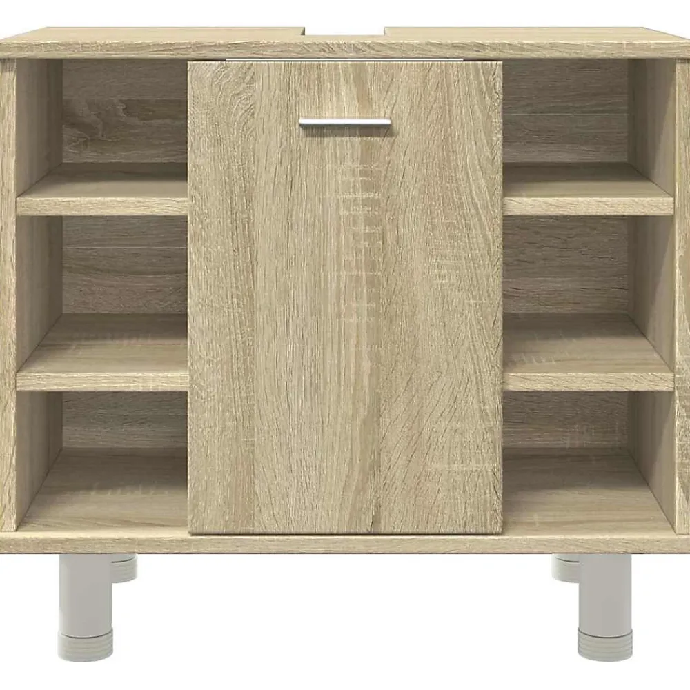 Vidaxl Armoire de salle de bain Chêne sonoma 60x32x53,5 cm Aggloméré