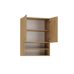 Armoire De Salle De Bains|3xE Living Armoire de salle de bain pour machine à laver, 30 x 64 x 90 cm, chêne artisanal