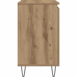Meuble Wc|Vidaxl Armoire de salle de bain chêne artisanal 58x33x60 cm