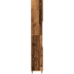 Meuble Wc|Vidaxl Armoire de salle de bain vieux bois 30x30x190cm bois ingénierie