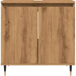 Vidaxl Armoire de salle de bain chêne artisanal 58x33x60 cm