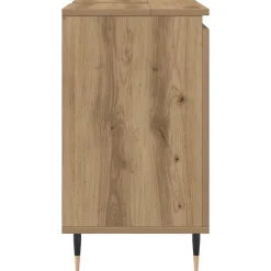Vidaxl Armoire de salle de bain chêne artisanal 58x33x60 cm