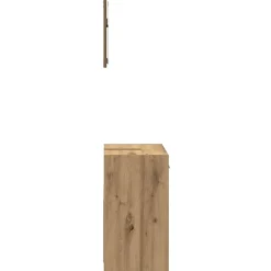 Vidaxl Armoire de salle de bain avec miroir chêne artisanal