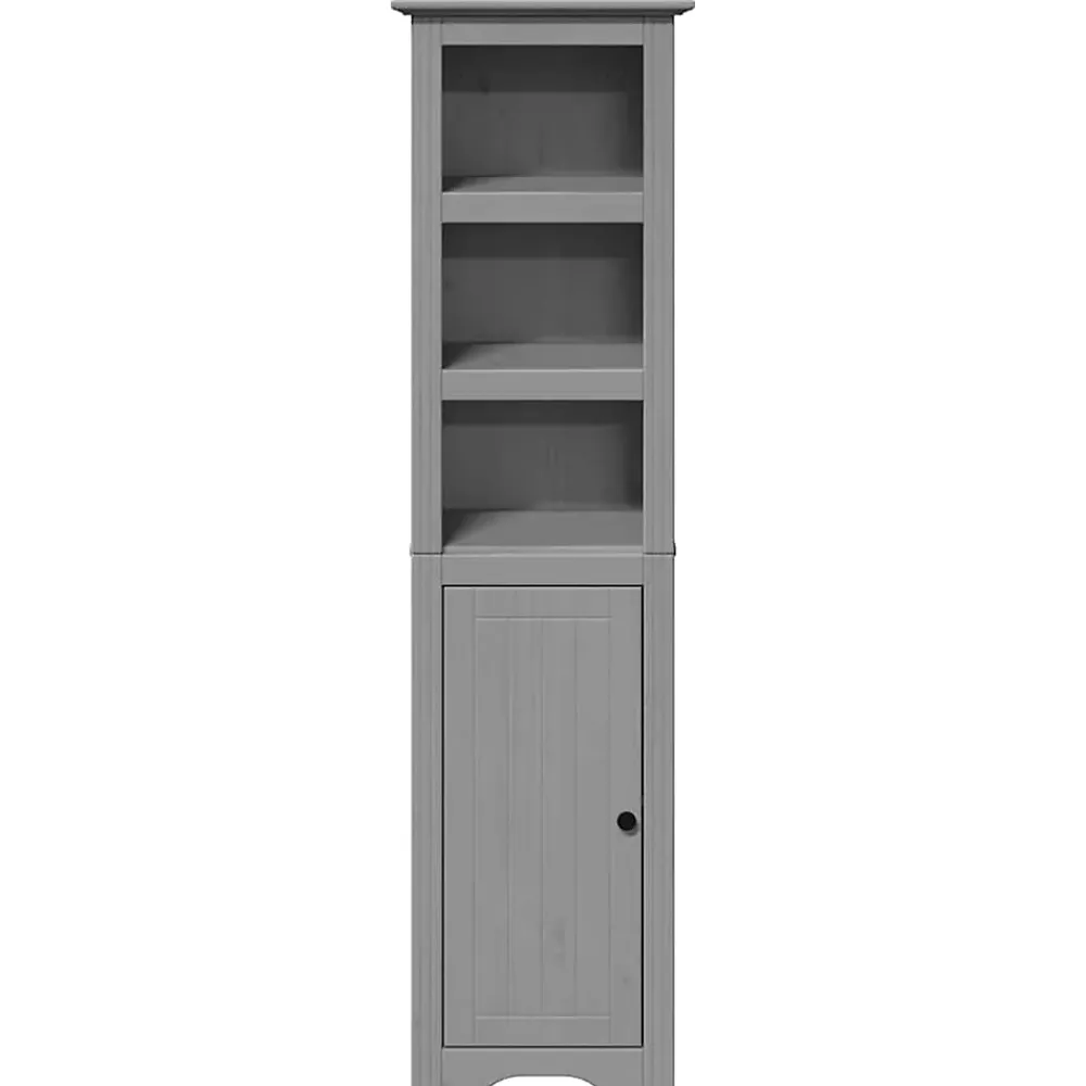 Meuble Wc|Vidaxl Armoire de salle de bain BODO gris 44x30x160 cm