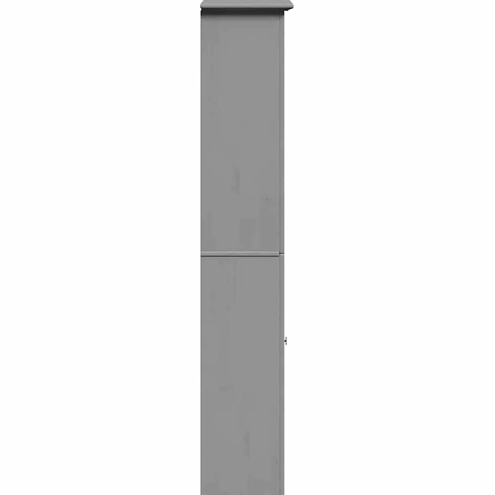 Meuble Wc|Vidaxl Armoire de salle de bain BODO gris 44x30x160 cm