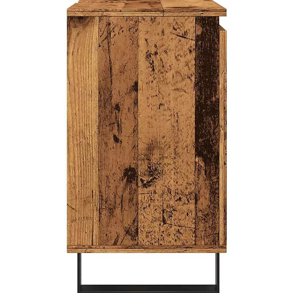 Vidaxl Armoire de salle de bain vieux bois 58x33x60 cm bois ingénierie