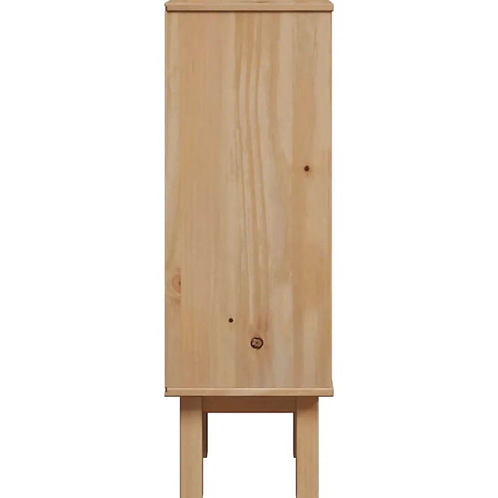 Meuble Wc|Vidaxl Armoire de salle de bain "OTTA" 35x30x90 cm bois massif de pin