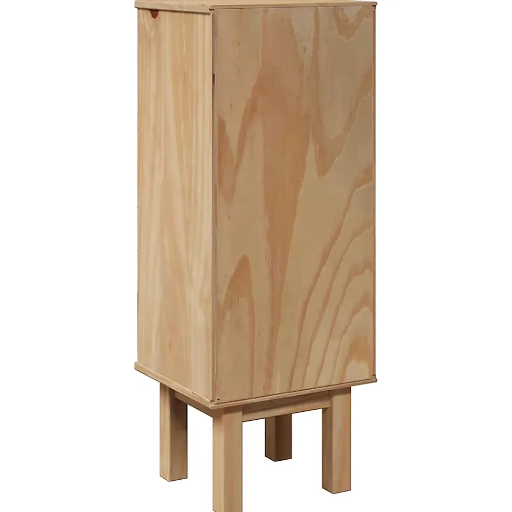 Meuble Wc|Vidaxl Armoire de salle de bain "OTTA" 35x30x90 cm bois massif de pin