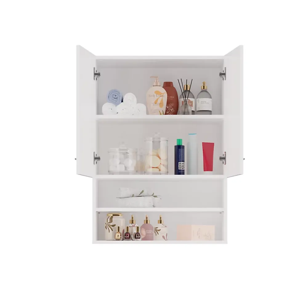 Armoire De Salle De Bains|3xE Living Armoire de salle de bain pour machine à laver, 30 x 64 x 90 cm, blanc mat