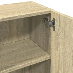 Vidaxl Armoire de salle de bain Chêne sonoma 32x25,5x190 cm Aggloméré