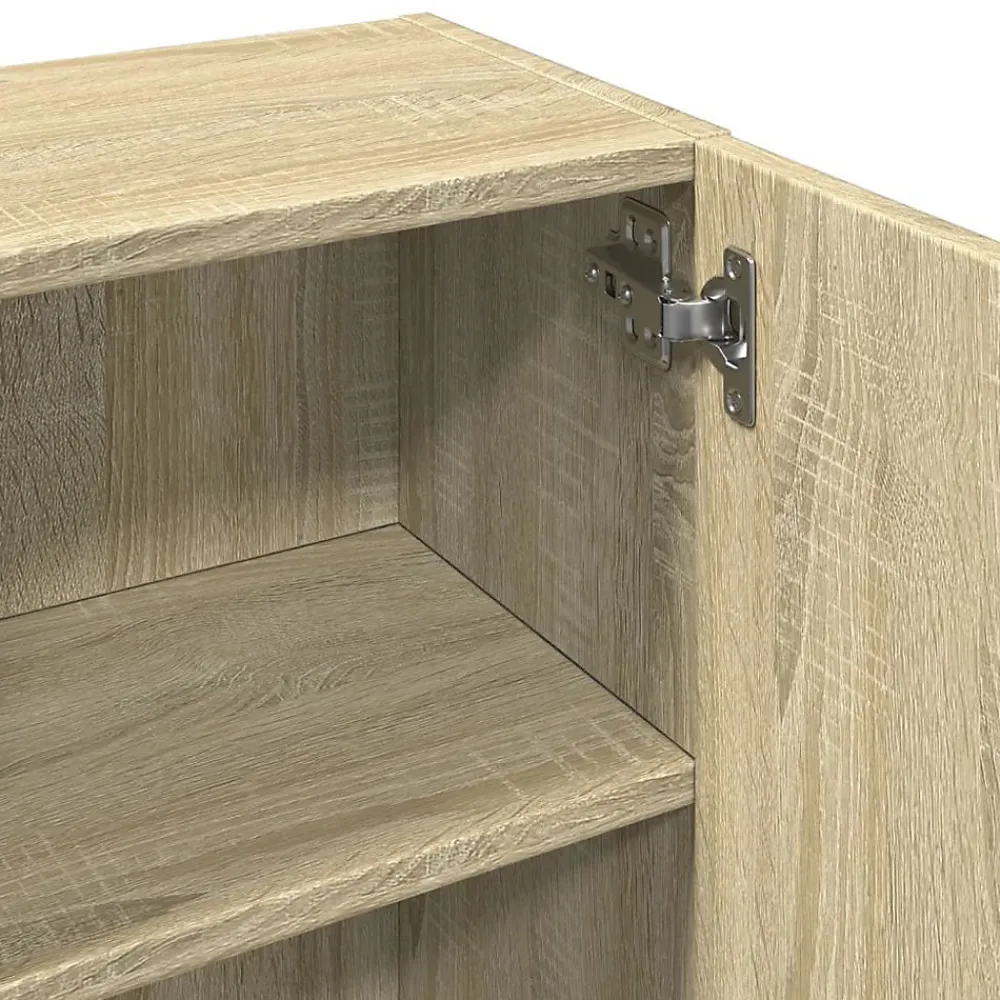 Vidaxl Armoire de salle de bain Chêne sonoma 32x25,5x190 cm Aggloméré