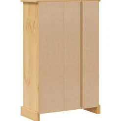 Meuble Wc|Vidaxl Armoire de salle de bain Corona 70x33x110 cm bois de pin massif