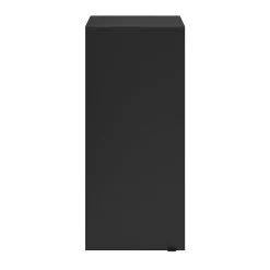 Colonne De Salle De Bains|Meuble De Salle De Bains Faible Profondeur|GoodHome Armoire de salle de bains noir mat l.40 x H.90 x P.36 cm, Imandra