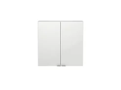 Meuble Wc|Armoire De Salle De Bains|GoodHome Armoire de salle de bains faible profondeur blanc brillant l.60 x H.60 x P.15 cm, Imandra