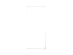 GoodHome Armoire de salle de bains gris brillant l.40 x H.90 x P.36 cm, Imandra