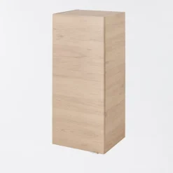 Colonne De Salle De Bains|Meuble De Salle De Bains Faible Profondeur|GoodHome Armoire de salle de bains effet chêne l.40 x H.90 x P.36 cm, Imandra