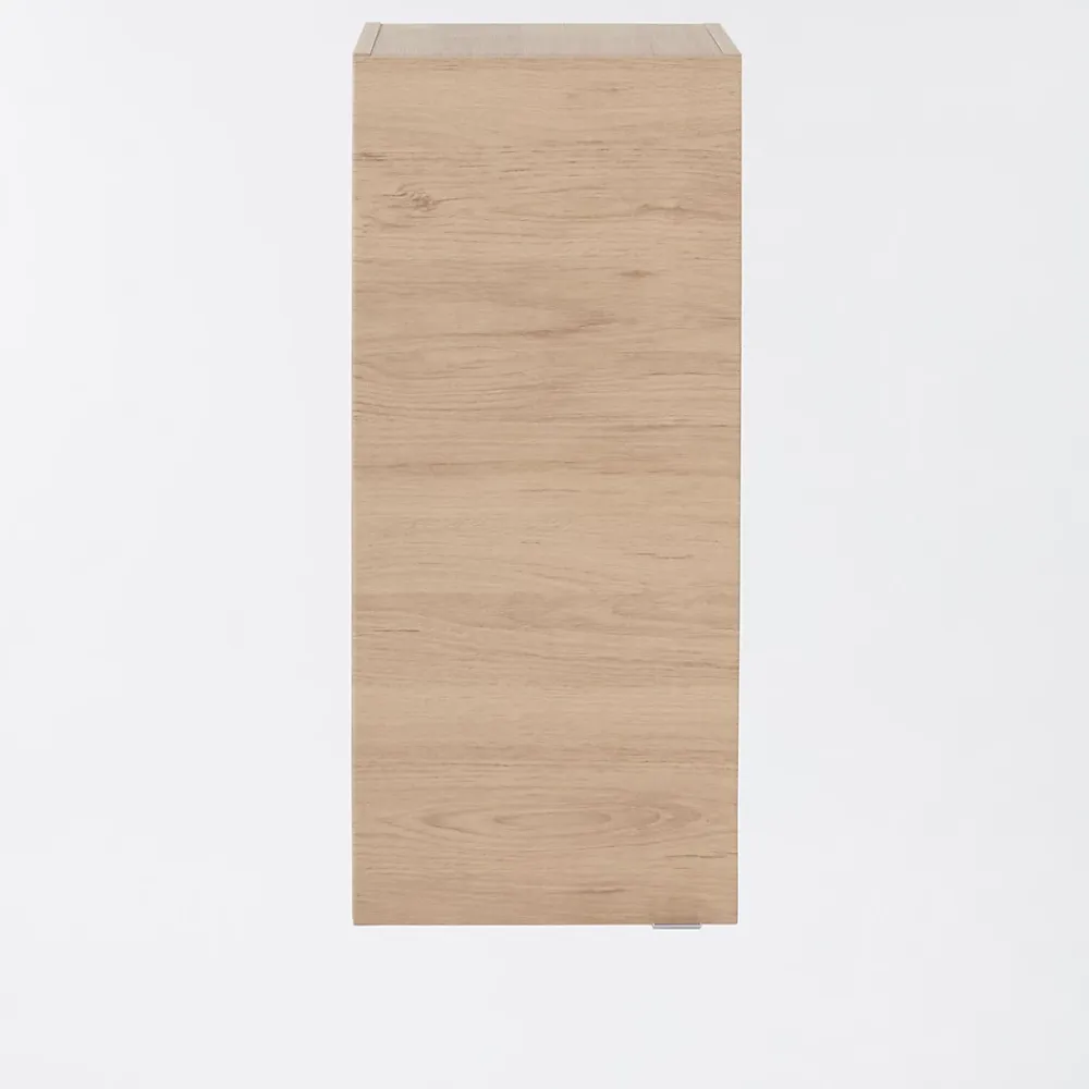 Colonne De Salle De Bains|Meuble De Salle De Bains Faible Profondeur|GoodHome Armoire de salle de bains effet chêne l.40 x H.90 x P.36 cm, Imandra