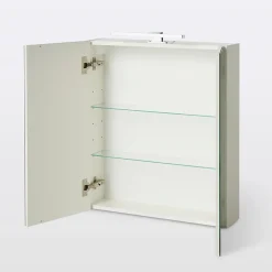 Cooke & Lewis Armoire de salle de bains Indra miroir éclairant L. 60 x H. 67 x P. 14,6 cm