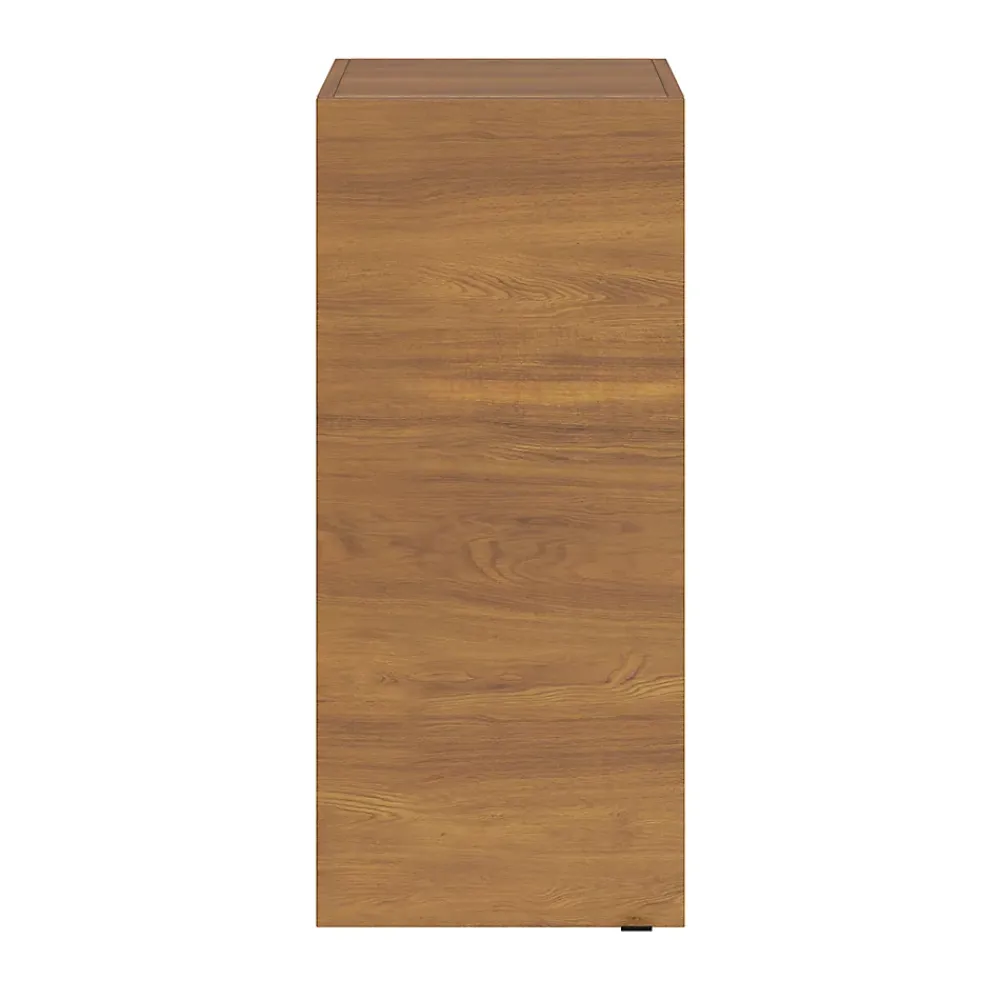 Colonne De Salle De Bains|Meuble De Salle De Bains Faible Profondeur|GoodHome Armoire de salle de bains effet noyer l.40 x H.90 x P.36 cm, Imandra