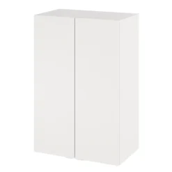 Armoire De Salle De Bains|GoodHome Armoire de salle de bains blanc mat l.60 x H.90 x P.36 cm, Imandra