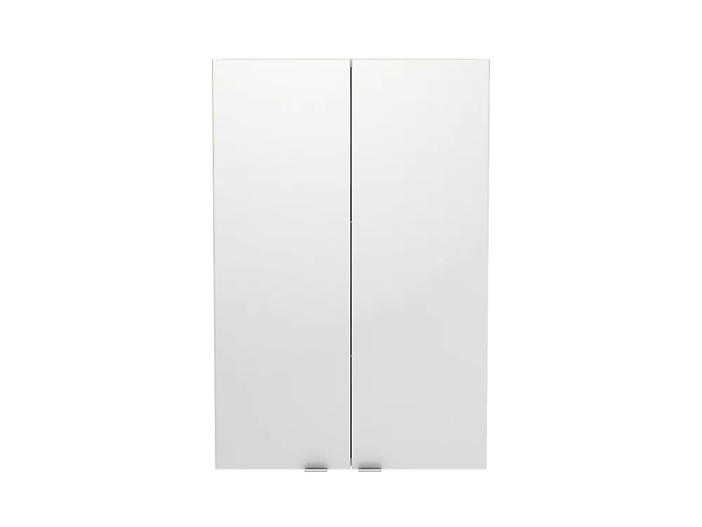 GoodHome Armoire de salle de bains blanc brillant l.60 x H.90 x P.36 cm, Imandra
