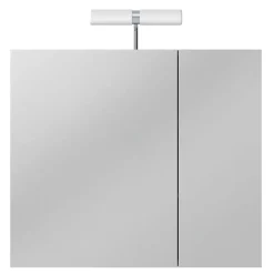 Planète Bain Armoire de toilette 60 cm éclairante Kle'o blanc mat