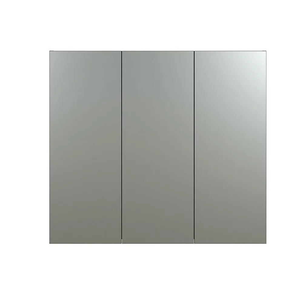 Etagère Salle De Bains|Calicosy Armoire de toilette 3 portes miroir L90 cm - PUREBLISS