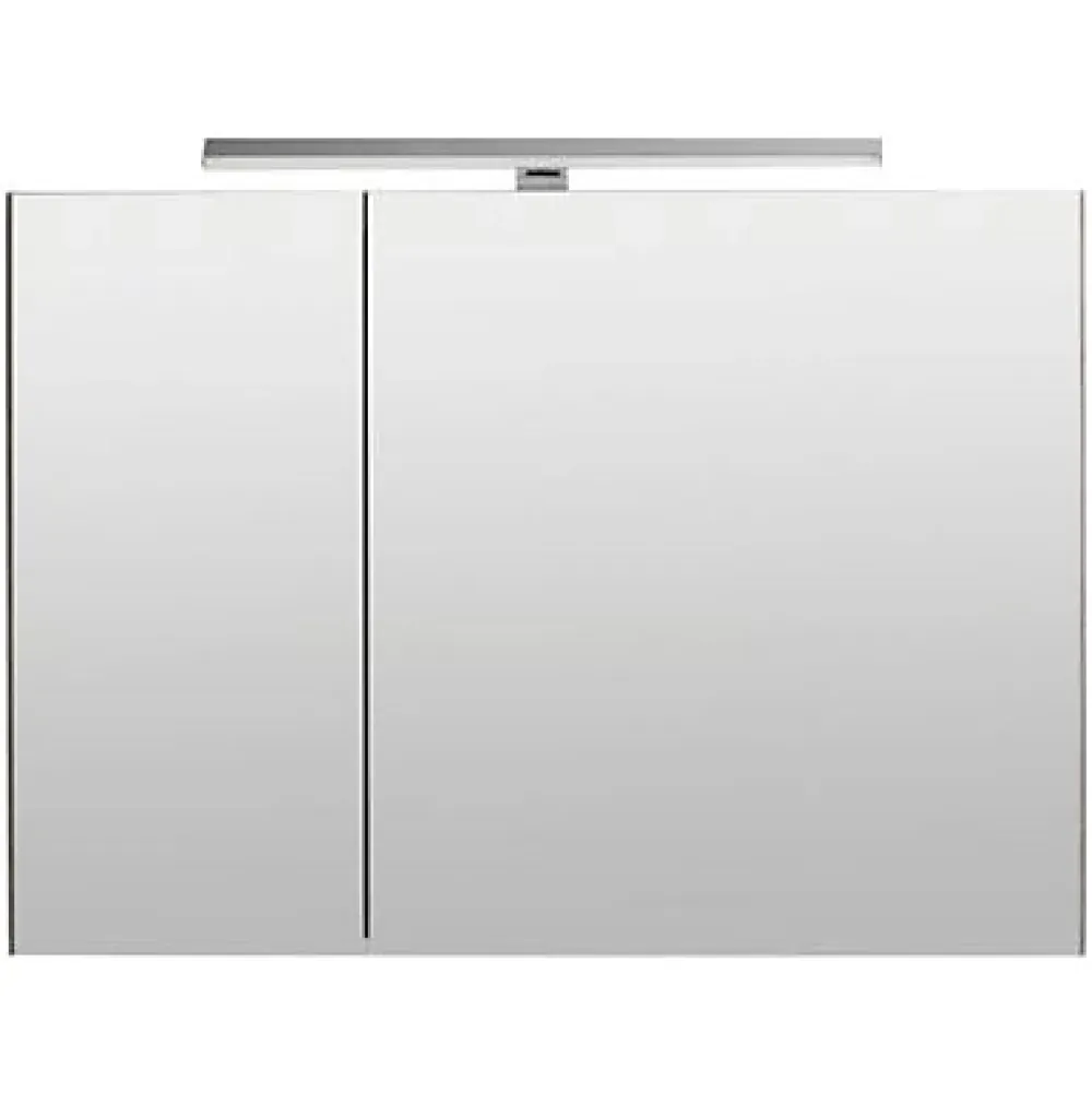 Armoire De Toilette| Armoire de toilette avec miroir effet chêne clair l.90 cm, Calao