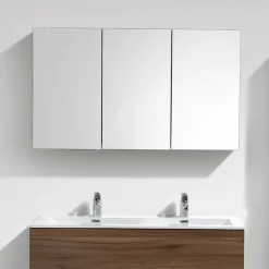 Stano Armoire de toilette bloc-miroir SIENA largeur 120 cm noyer