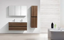 Stano Armoire de toilette bloc-miroir SIENA largeur 120 cm noyer
