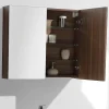 Stano Armoire de toilette bloc-miroir SIENA largeur 80 cm noyer
