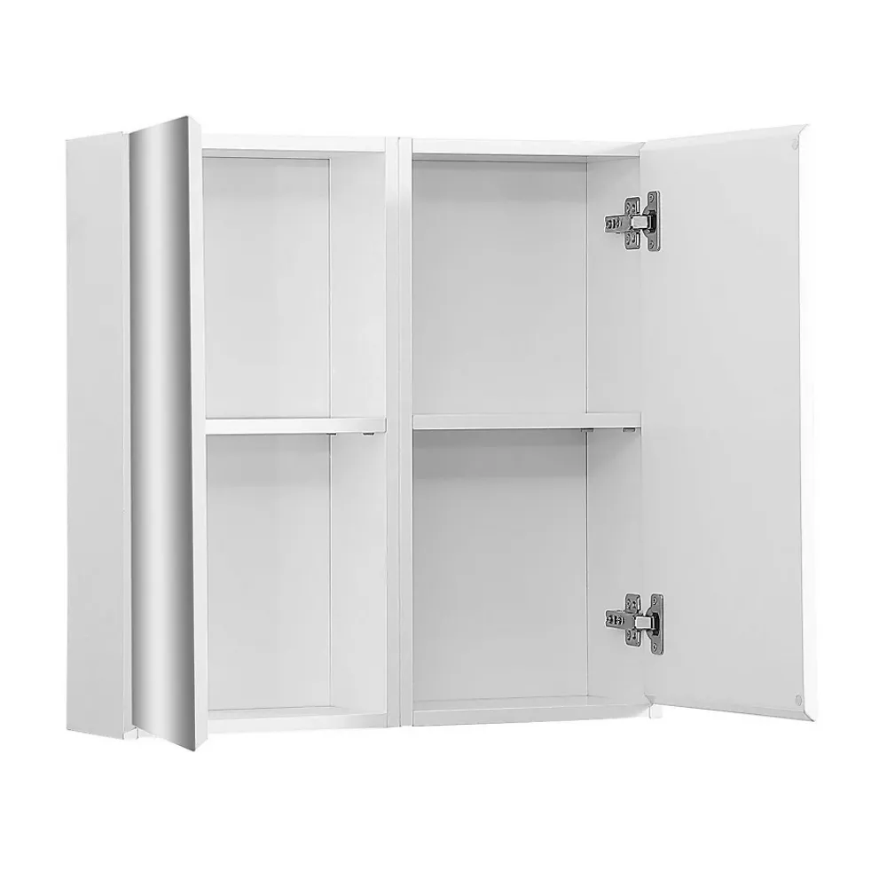 Armoire De Toilette|Mob-In Armoire de toilette 60cm double porte avec miroirs WILL