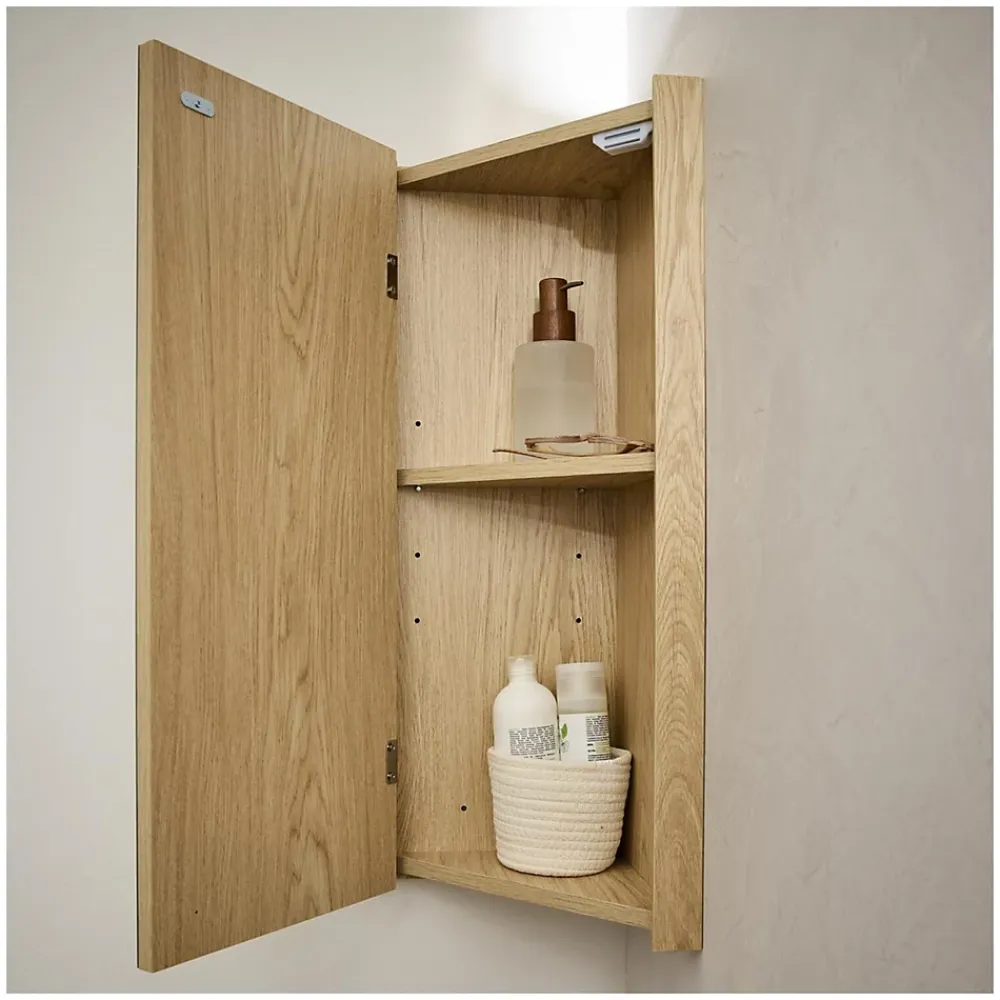 Mob-In Armoire de toilette d'angle CLEO