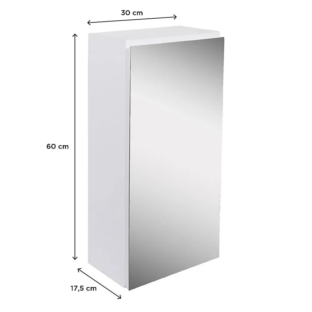 Mob-In Armoire de toilette d'angle avec miroir WILL